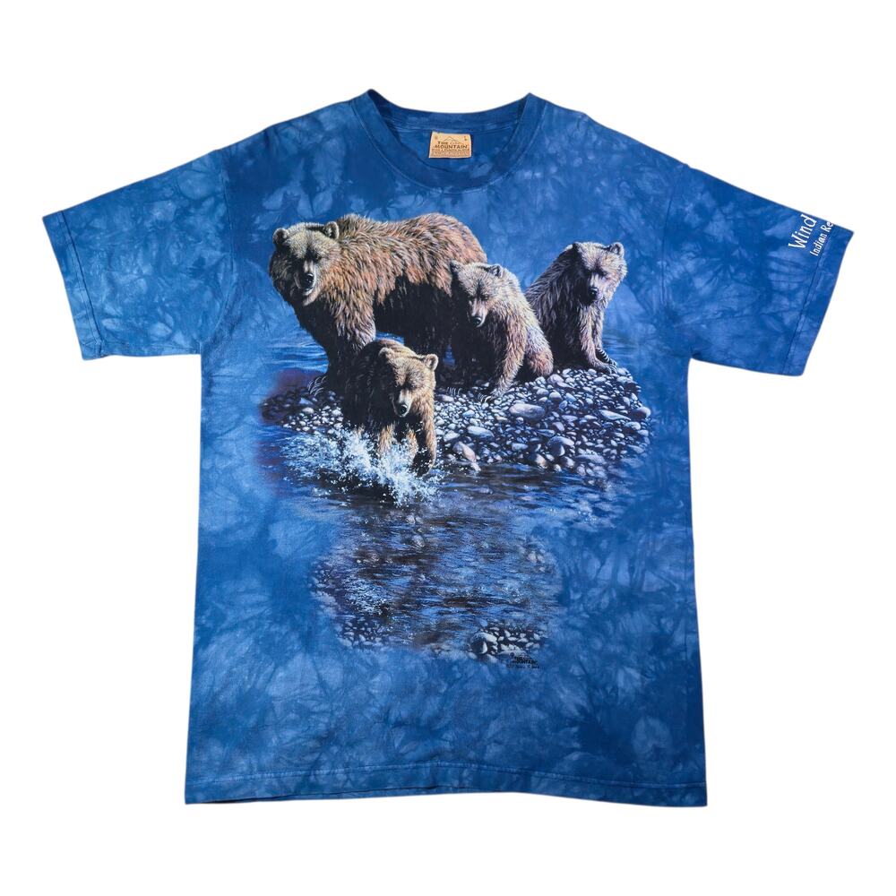 (L) 2001 The Mountain Wind River Indian Reservation Bear T-Shirt
